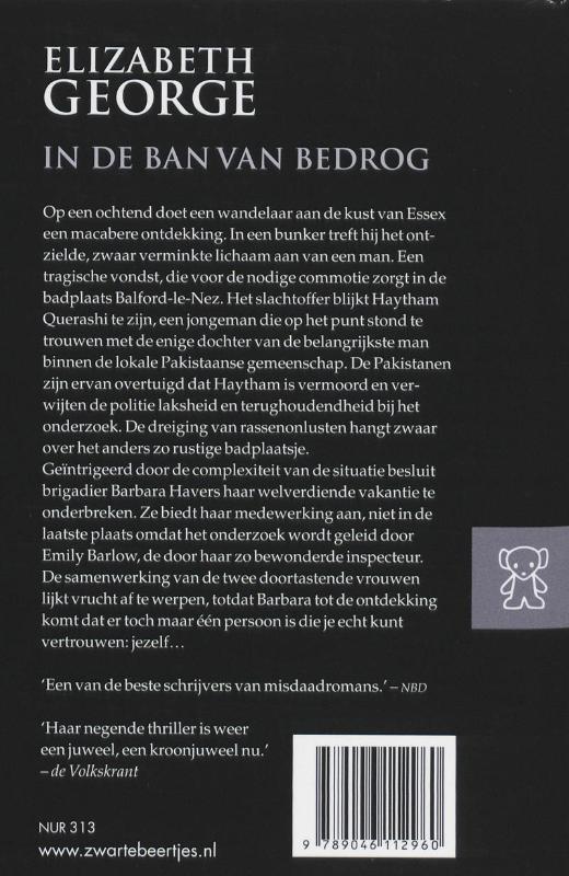 Achterkant van In de ban van bedrog