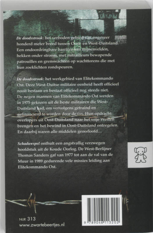 Achterkant van Schaduwspel