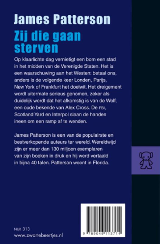 Achterkant van Zij die gaan sterven