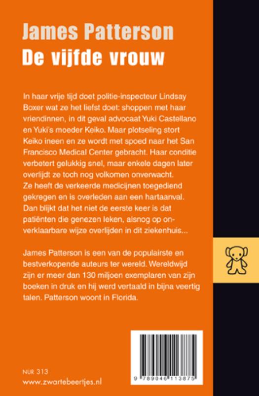 Achterkant van De vijfde vrouw