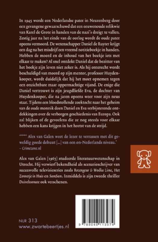 Achterkant van De opvolger