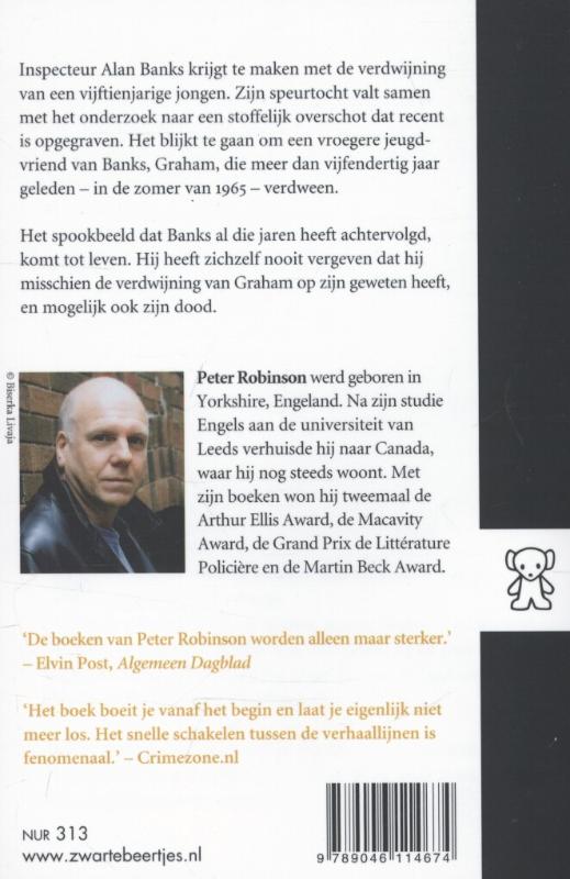 Achterkant van Onvoltooide zomer