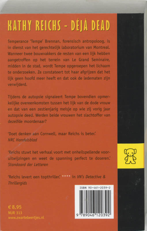 Achterkant van Déjà dead