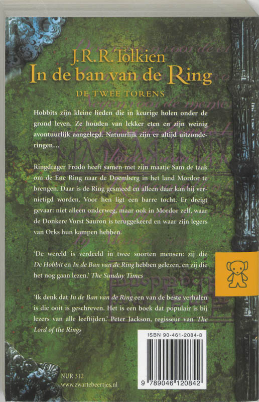 Achterkant van 2 De twee torens