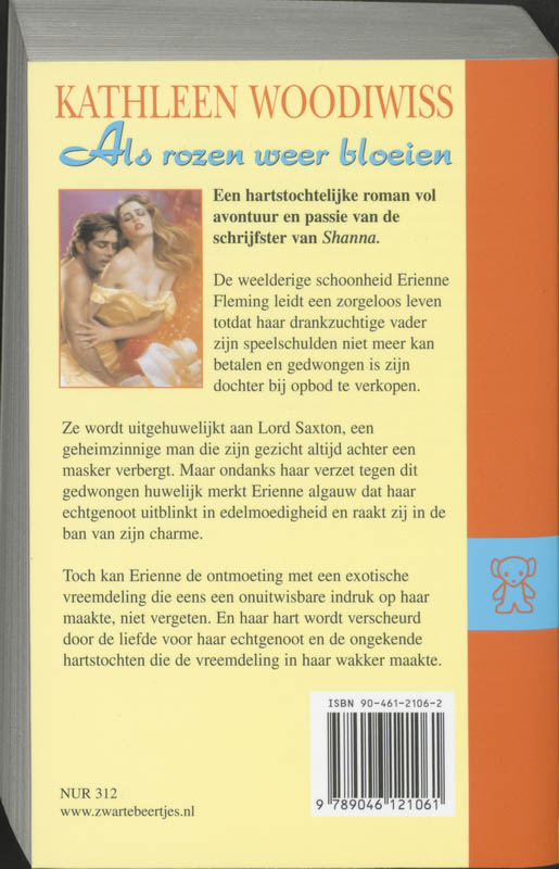 Achterkant van Als rozen weer bloeien
