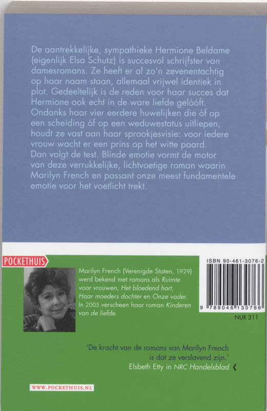 Achterkant van Mijn zomer met George