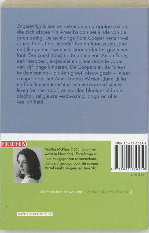 Achterkant van Engelentijd