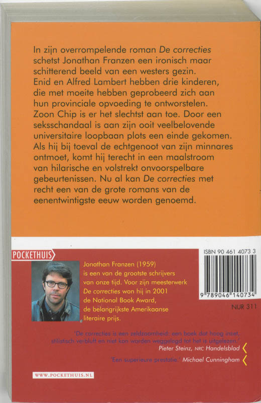 Achterkant van De correcties
