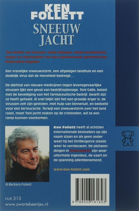 Achterkant van Sneeuwjacht