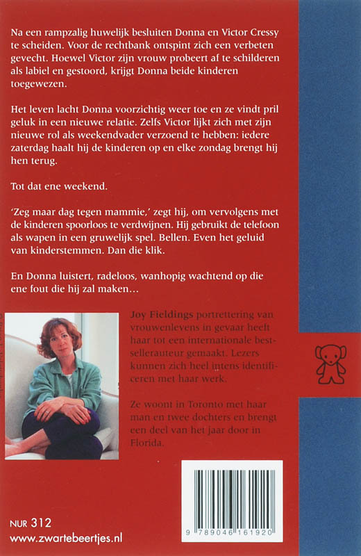 Achterkant van Zeg maar dag tegen mammie