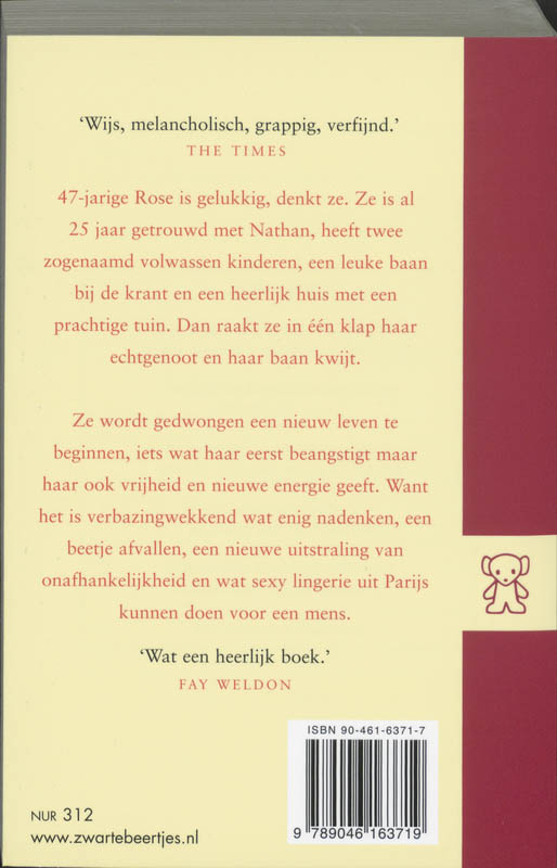 Achterkant van Bedrogen echtgenote krijgt gelijk