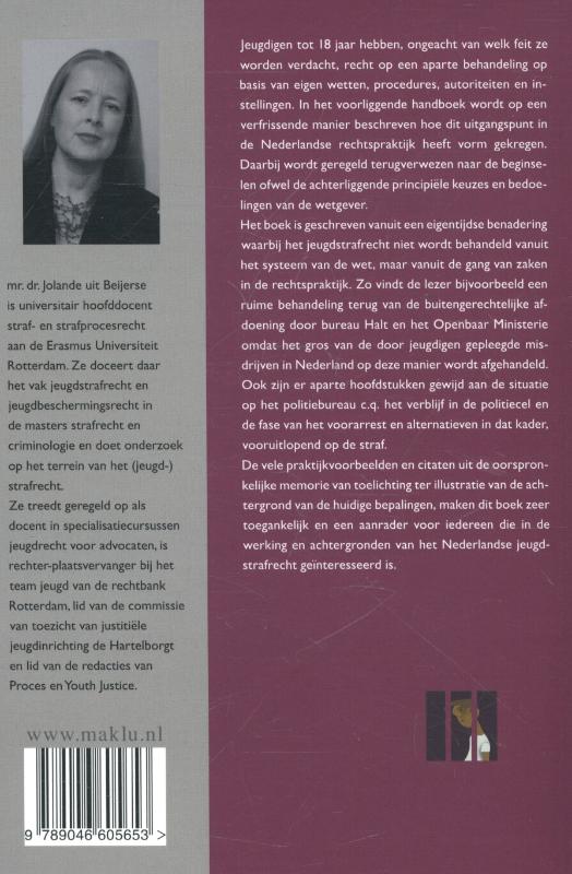 Achterkant van Jeugdstrafrecht