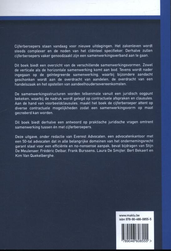 Achterkant van Samenwerking binnen de cijferberoepen