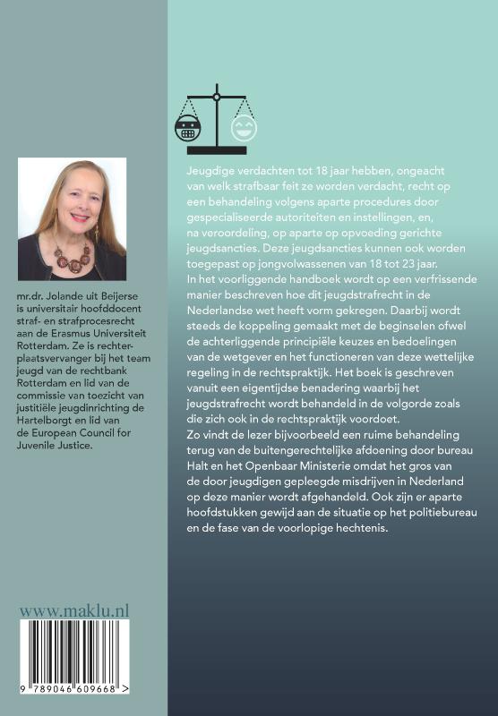 Achterkant van Jeugdstrafrecht, 4e uitgave
