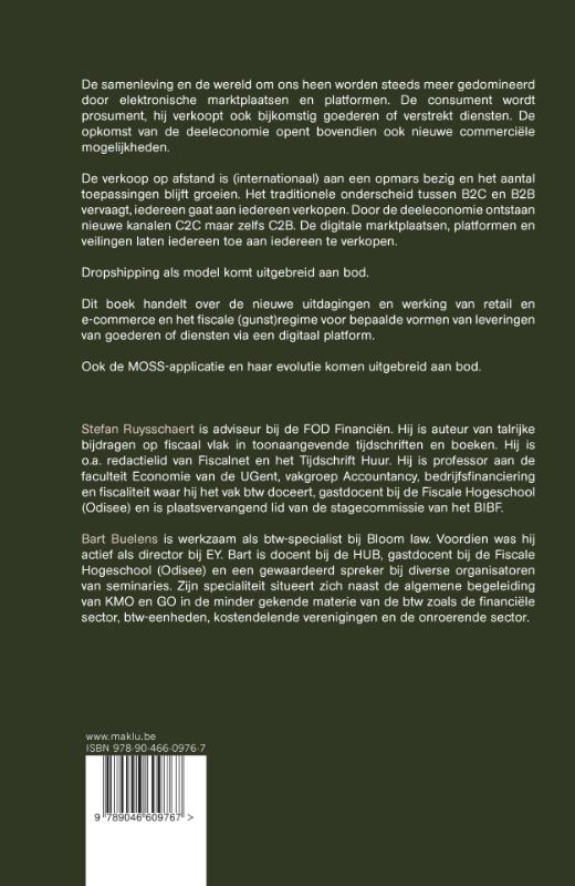 Achterkant van E-commerce en BTW