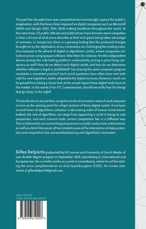 Achterkant van Pricing algorithms in EU competition law