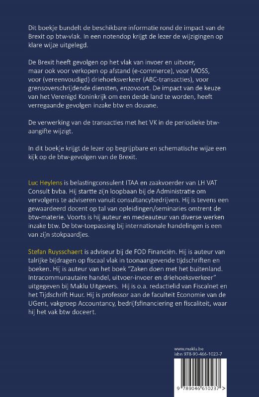 Achterkant van Brexit: gevolgen voor de btw