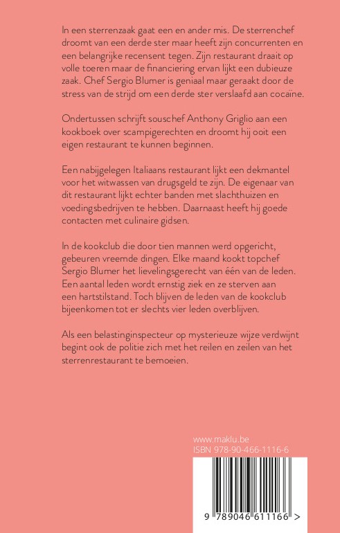 Achterkant van De sterrenchef