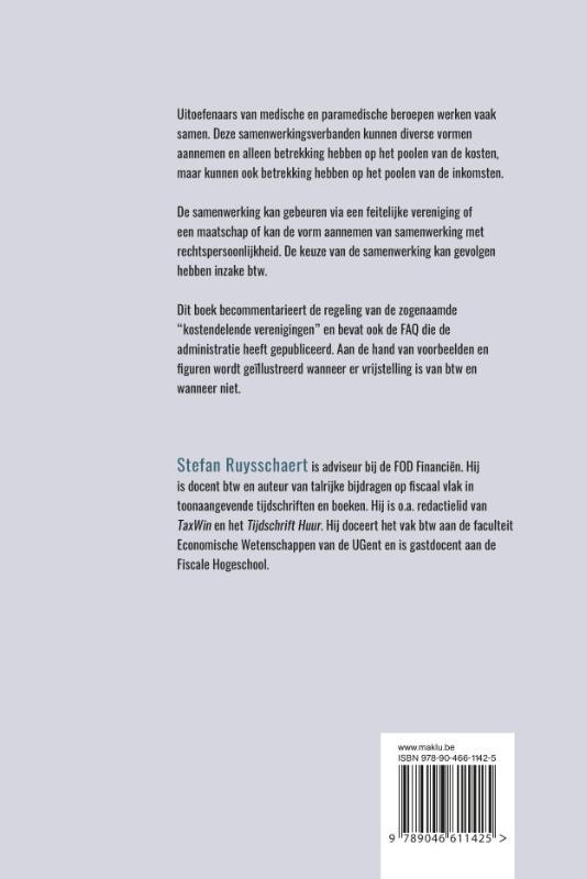 Achterkant van Samenwerkingsverbanden in de (para)medische sector