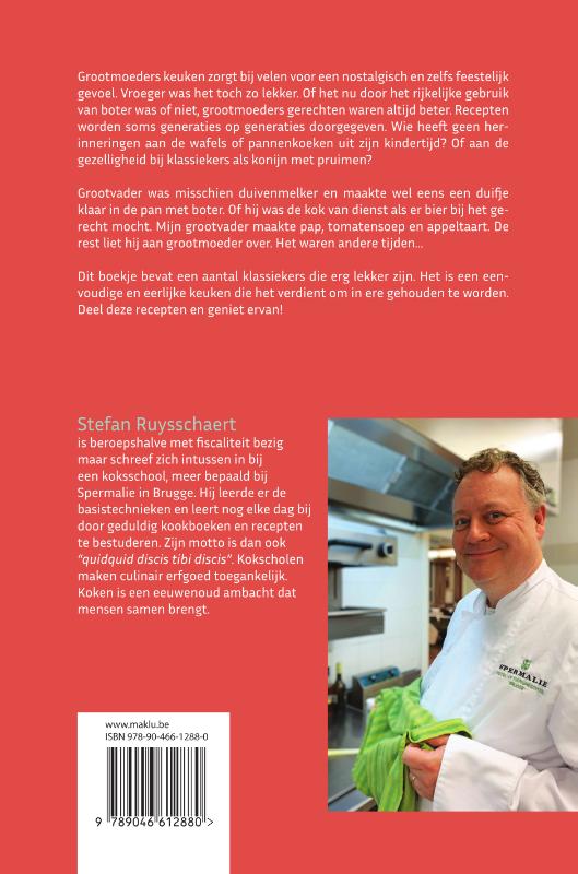 Achterkant van Op grootmoeders wijze