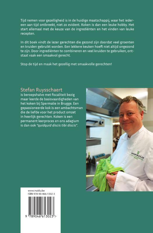 Achterkant van Gezond koken met smaak