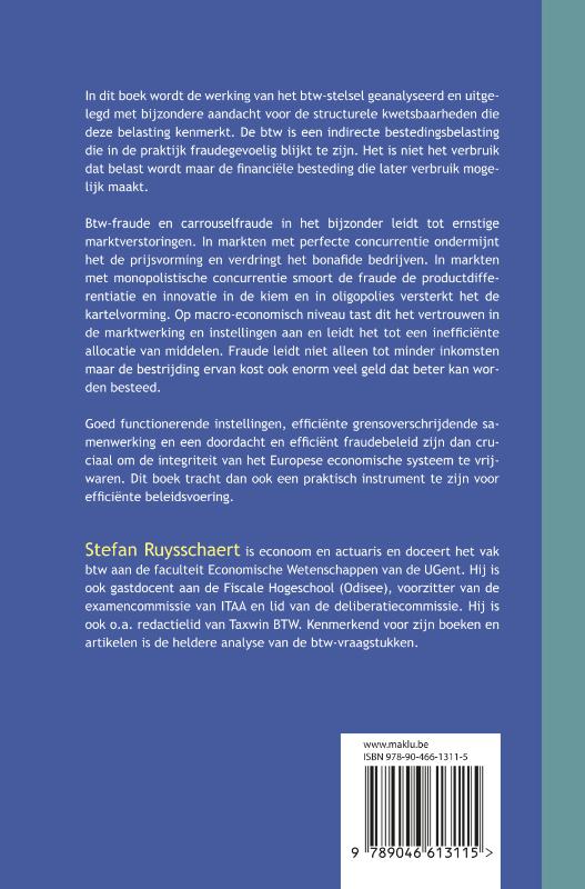 Achterkant van Btw-carrousels