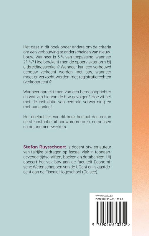 Achterkant van Renovatie en (ver)nieuwbouw