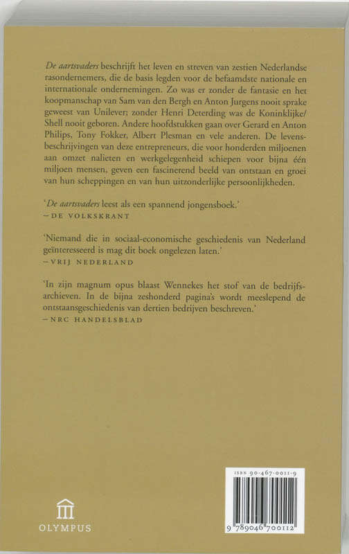 Achterkant van De aartsvaders