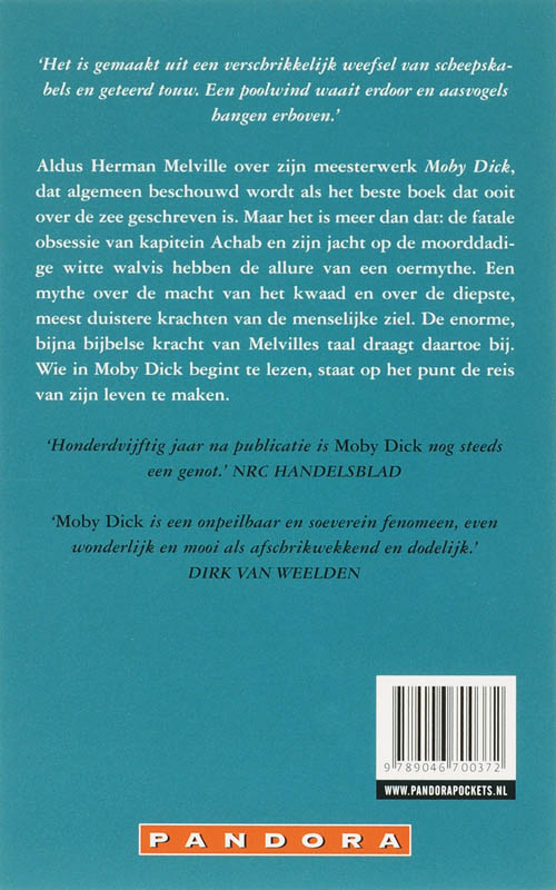 Achterkant van Moby Dick
