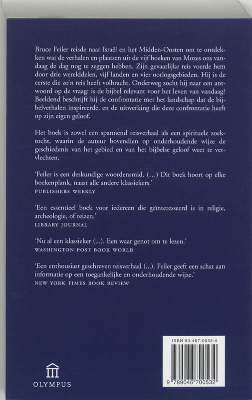 Achterkant van De bijbel achterna