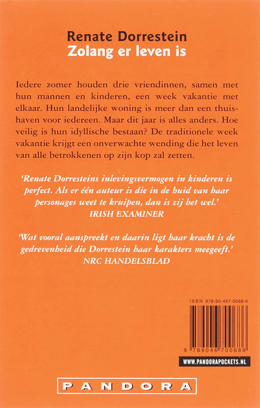 Achterkant van Zolang er leven is