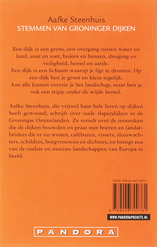 Achterkant van Stemmen van Groninger dijken