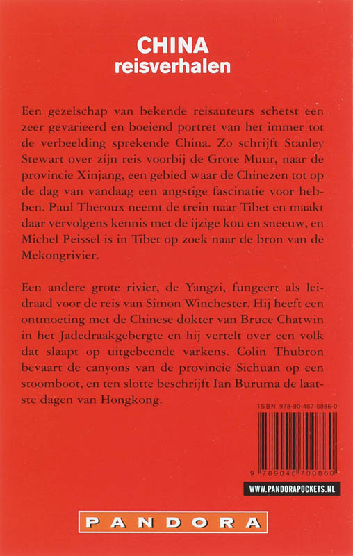 Achterkant van China reisverhalen