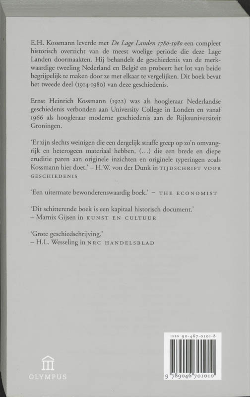 Achterkant van II 1914-1980