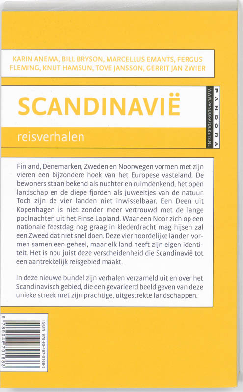 Achterkant van Scandinavie reisverhalen