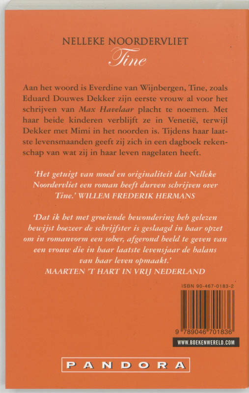 Achterkant van Tine