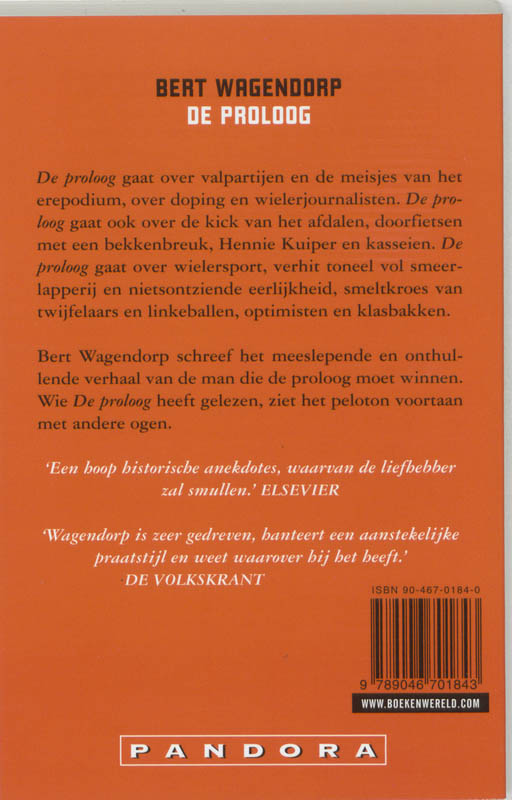 Achterkant van De proloog