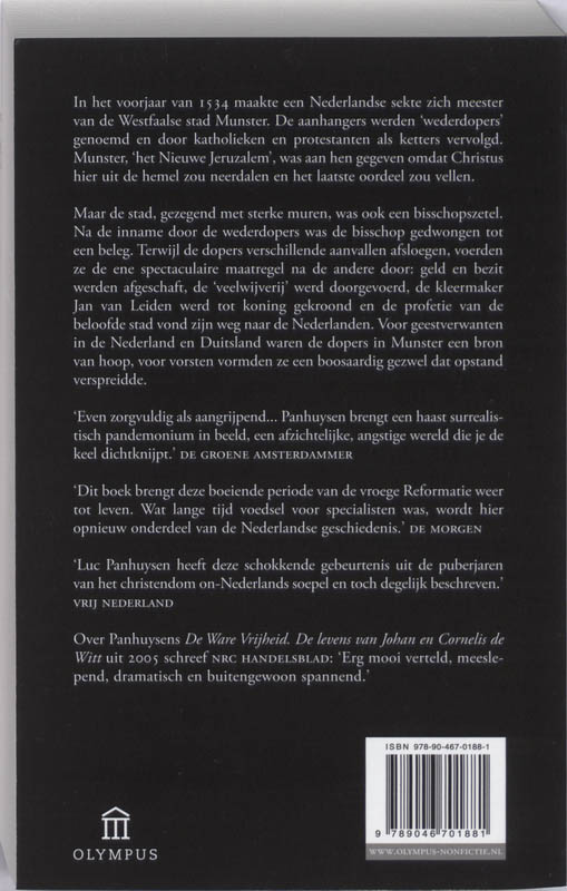Achterkant van De beloofde stad