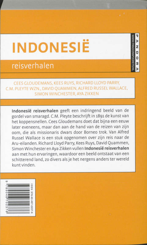 Achterkant van Indonesie reisverhalen