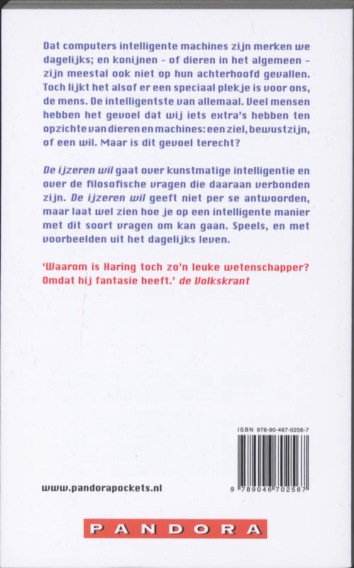 Achterkant van De ijzeren wil