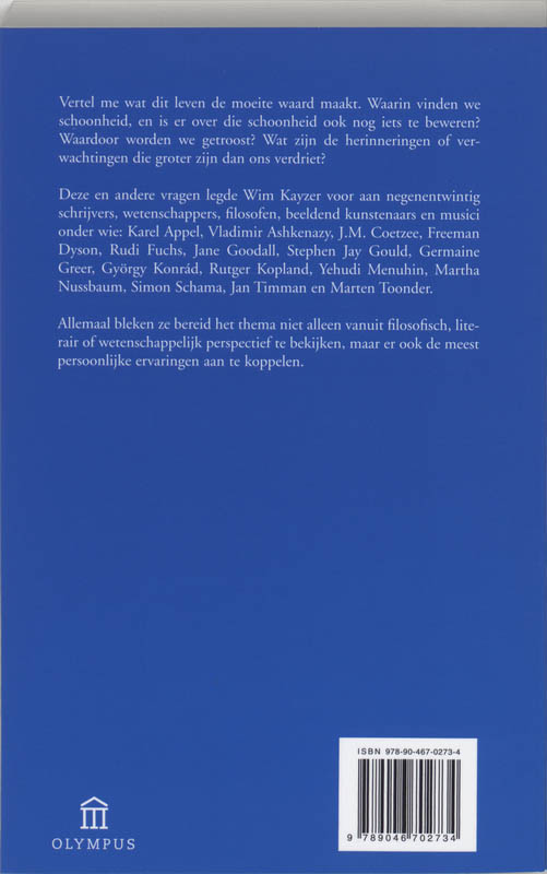 Achterkant van Het boek van de schoonheid