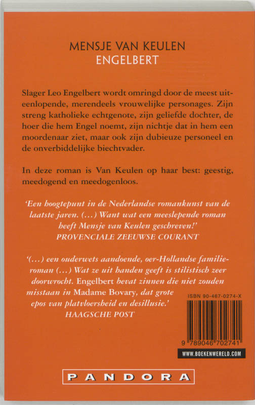 Achterkant van Engelbert