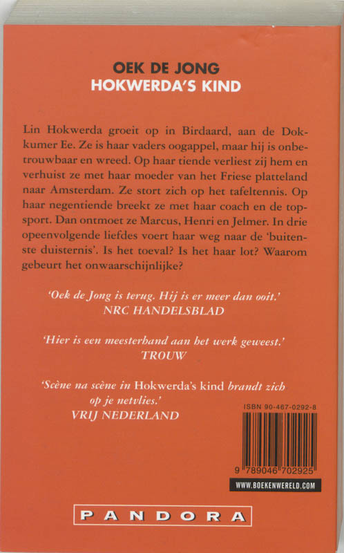 Achterkant van Hokwerda's kind
