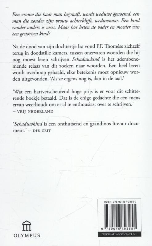 Achterkant van Schaduwkind
