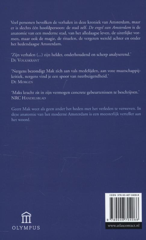 Achterkant van De engel van Amsterdam