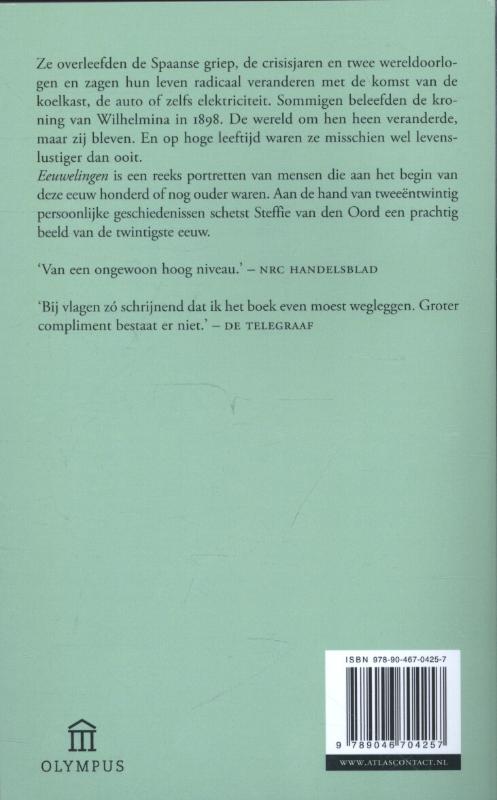 Achterkant van Eeuwelingen