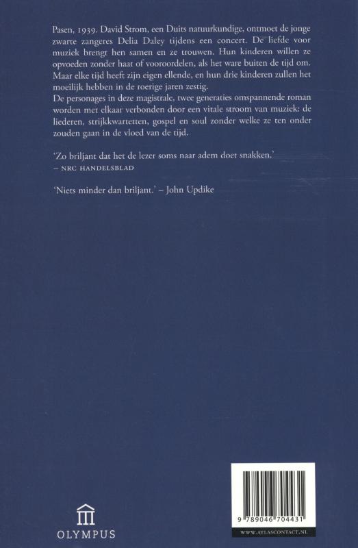 Achterkant van Het zingen van de tijd
