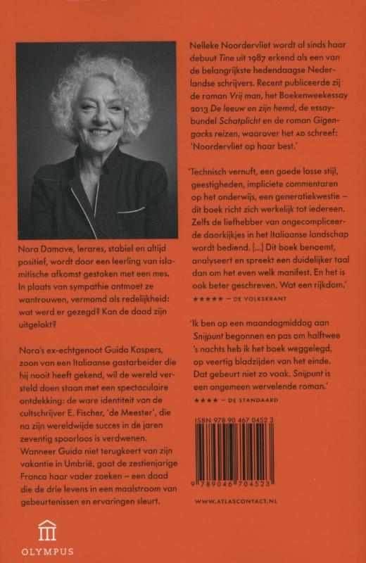 Achterkant van Snijpunt