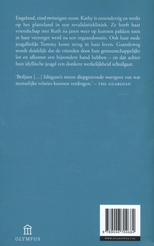 Achterkant van Laat me nooit alleen