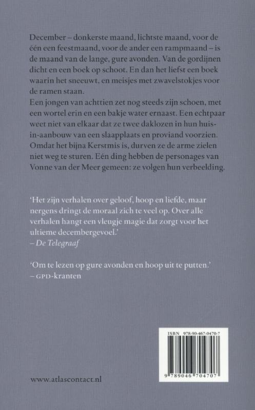 Achterkant van December